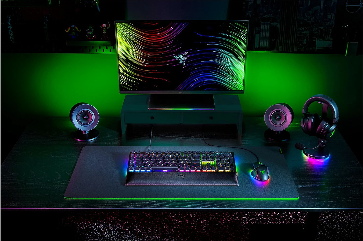 Tastierë gaming Razer BlackWidow V4, mekanike Razer Yellow, USB-C, QWERTZ (DE), RGB, full-size, e zezë