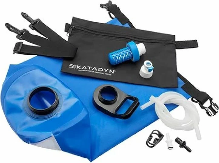 Filtër uji kampingu Katadyn 8020859, 6 litra, i zi