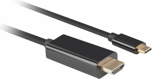 kabllo USB-C në HDMI Lanberg CA-CMHD-10CU-0010-BK, e zezë