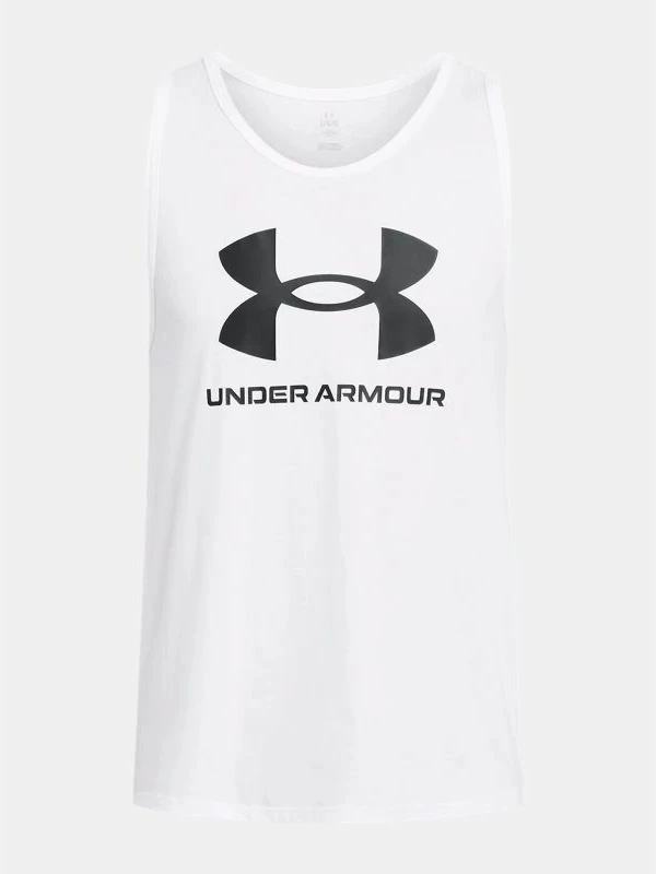 Maicë pa mëngë për meshkuj Under Armour, e bardhë