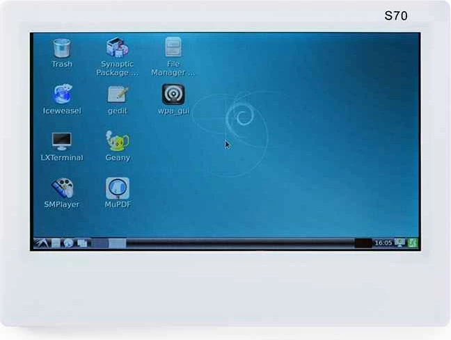 Ekran me prekje ALLNET FriendlyELEC S70, 7 inç, rezistiv