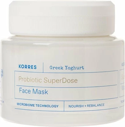 Maskë për fytyrë për femra Korres Greek Yoghurt Probiotic Super Dose, 100ml