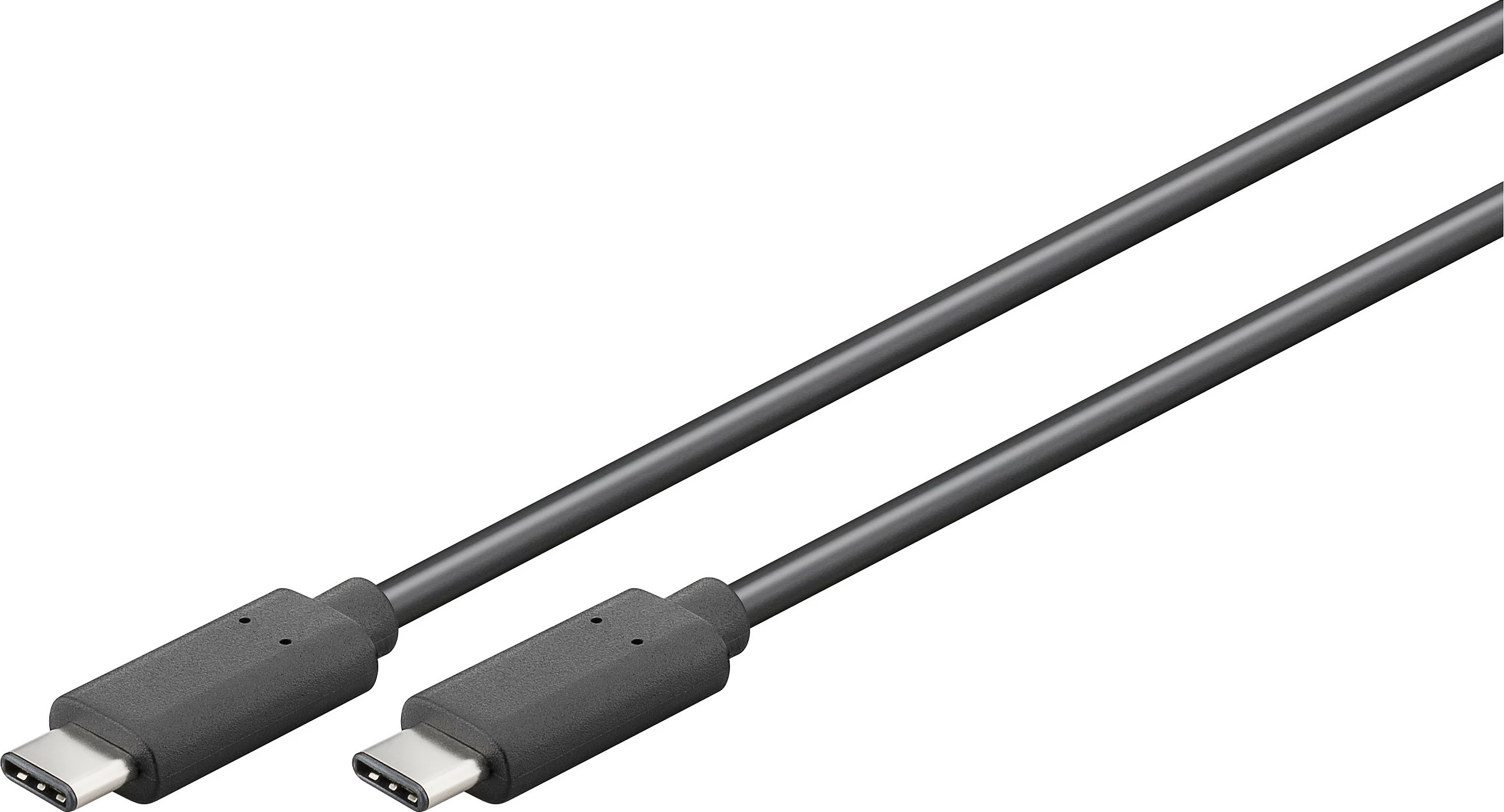 Kabllo USB-C Goobay USB 3.1, USB-C në USB-C, 1 m, e zezë