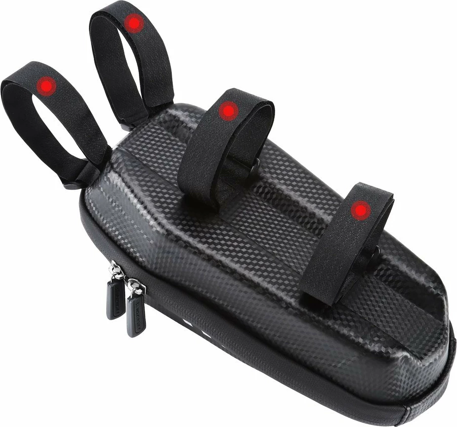 Çantë timoni për trotinet Wozinsky WSB3BK, 2L, EVA, e zezë