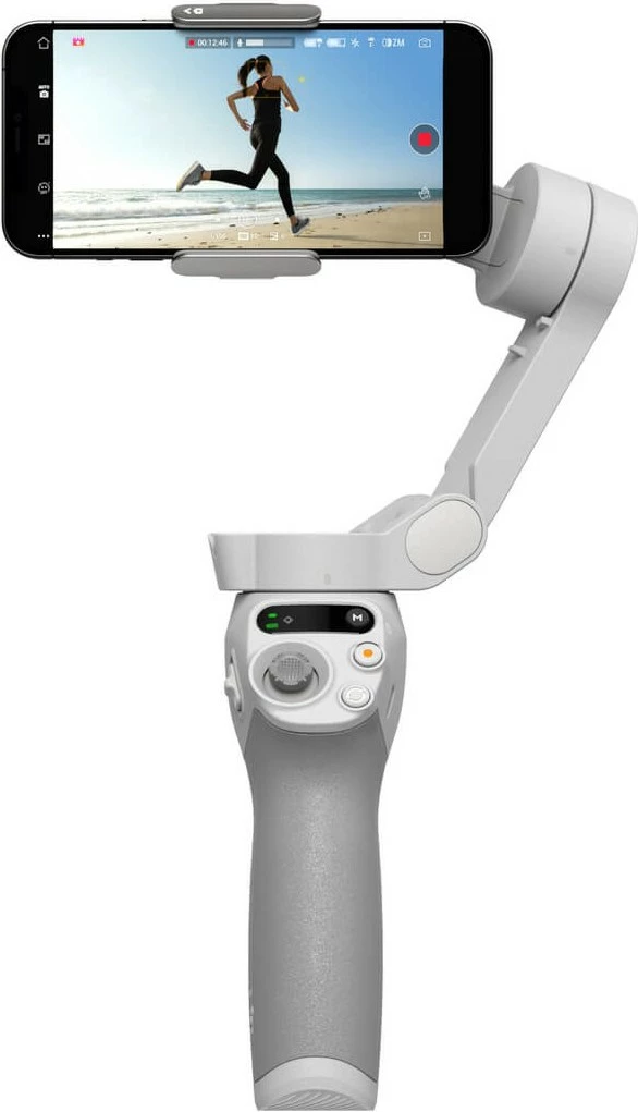 Gimbal për celular DJI OSMO Mobile SE, 3 boshte, 2600mAh, Bluetooth 5.1, gri/bardhë