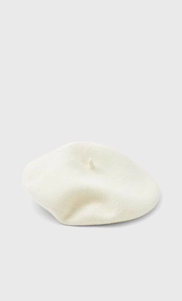 Beretë për gra, ngjyrë ecru, Jumeon, Bere1101