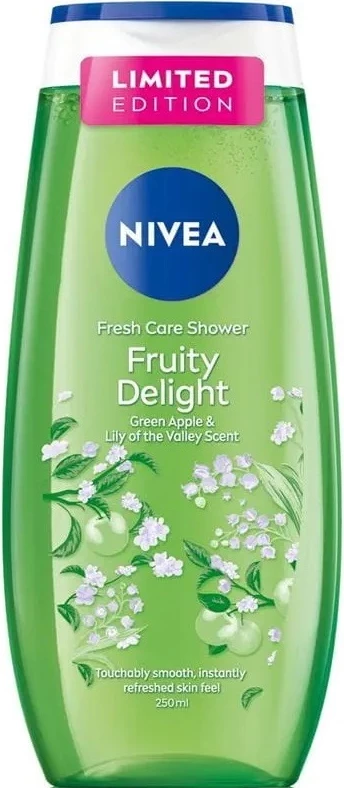 Xhel për dush për femra Nivea Fruity Delight 250ml