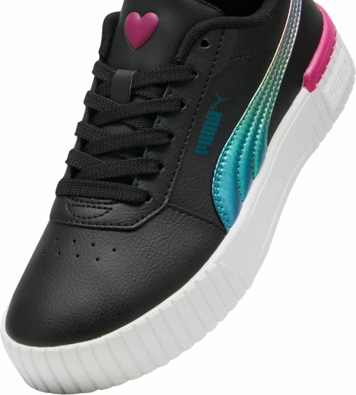 Atlete për fëmijë Puma, të bardha dhe të zeza