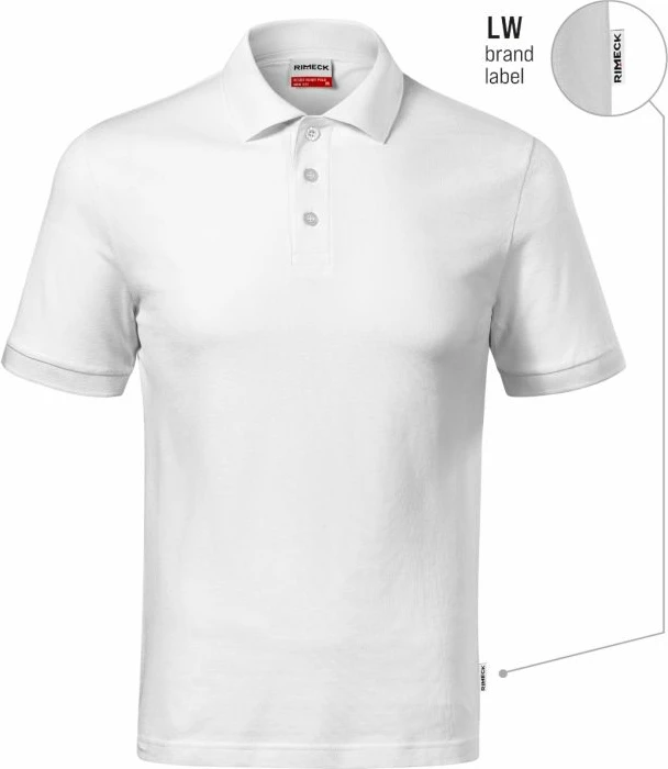 Maicë polo për meshkuj Malfini, e bardhë