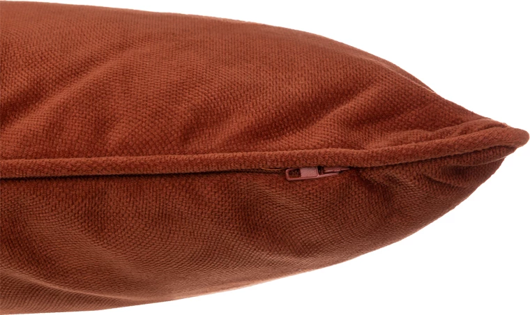 Jastëk dekorativ Lubel, ngjyrë terrakote, 30x50cm