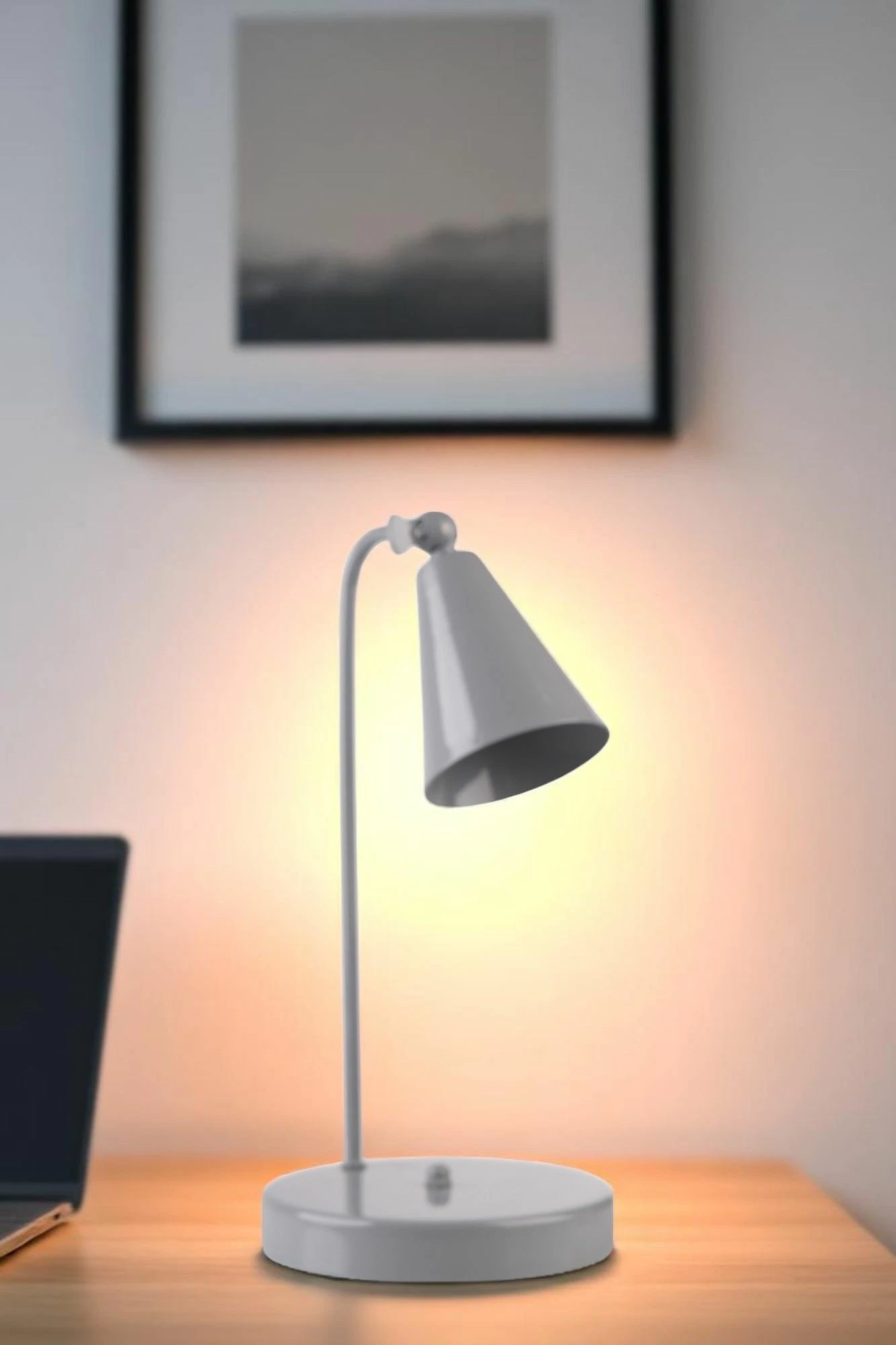 Llambë tavoline Opviq, ngjyrë gri, 8895-4