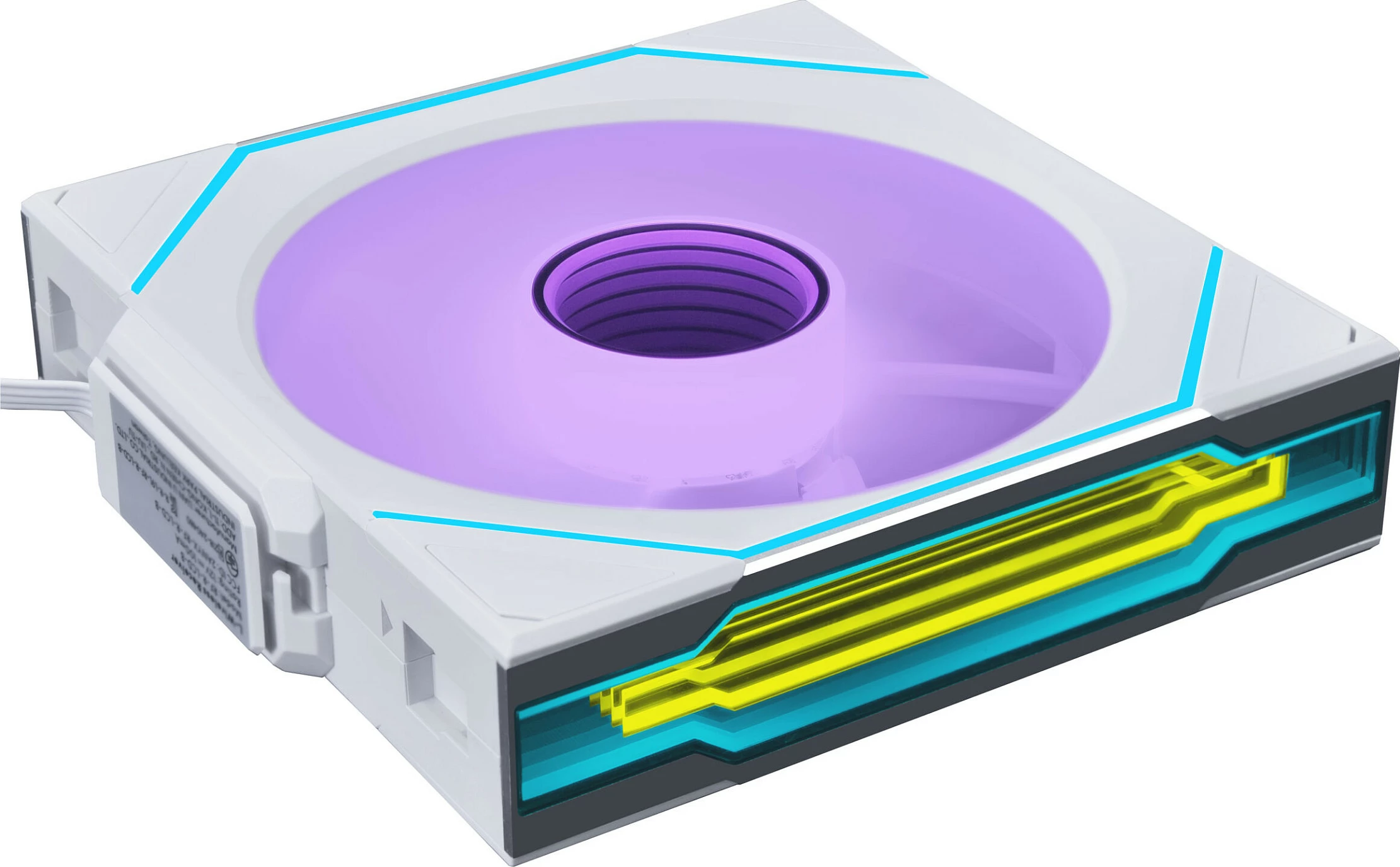 Ventilator për kasë Lian Li UNI FAN SL-INF 140 ARGB Wireless PWM, 140mm, i bardhë