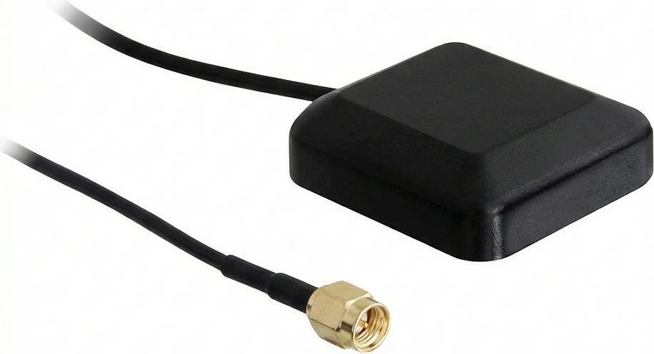 Antena GPS Navilock 60506, 27 dBi, 1.575 GHz, RP-SMA Female, kabllo 3 m, e zezë