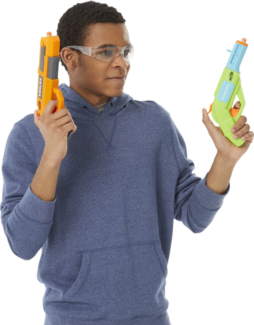 Nerf: Roblox Jailbreak: Armoury Hammer Action Blasters 2 Pack