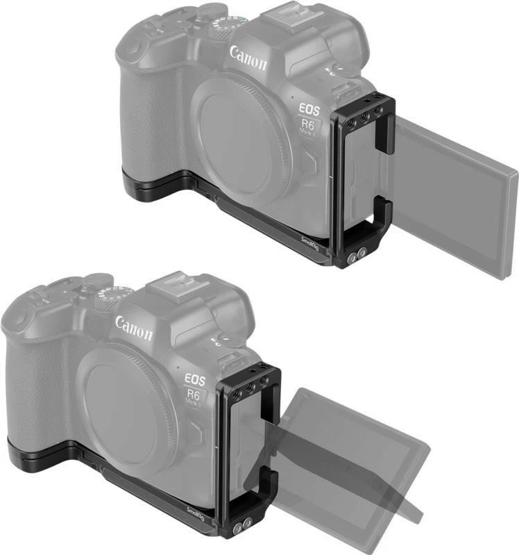 L-Bracket SmallRig 4160 për Canon EOS R5/ R5C/ R6/ R6 MKII, e zezë