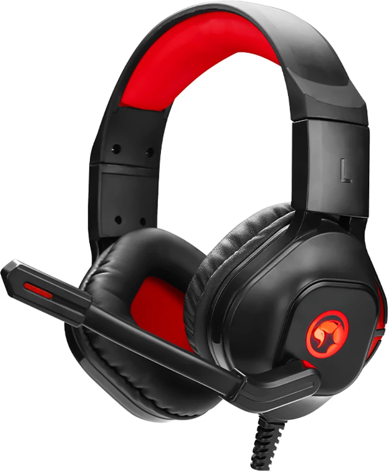 Kufje gaming Marvo HG8929, me kabllo, RGB, stereo, 50mm, të zeza
