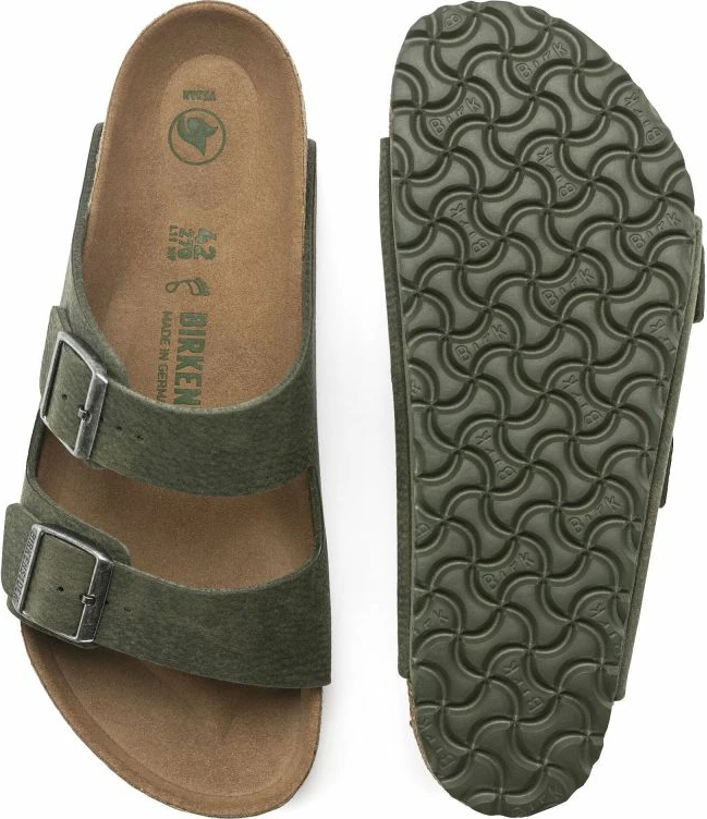 Flip-Flops Birkenstock për femra-meshkuj, të gjelbra [Madhësia: 47]