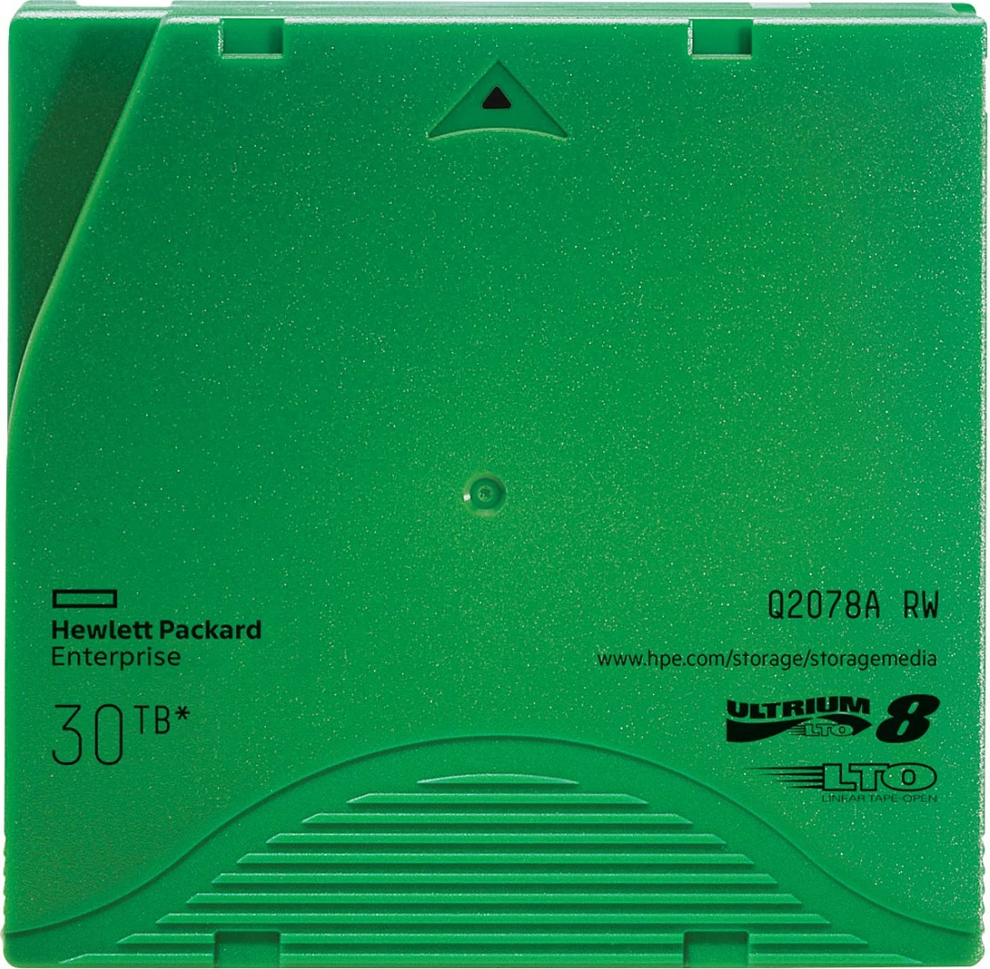 Kasetë të dhënash HPE LTO-8 Ultrium RW, 12TB/30TB, e gjelbër