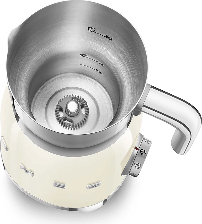 Shkumues qumështi Smeg MFF11CREU, 500W, bezhë