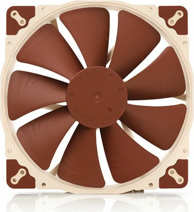 Ventilator kompjuteri noctua NF-A20 PWM, bezhë/kafe