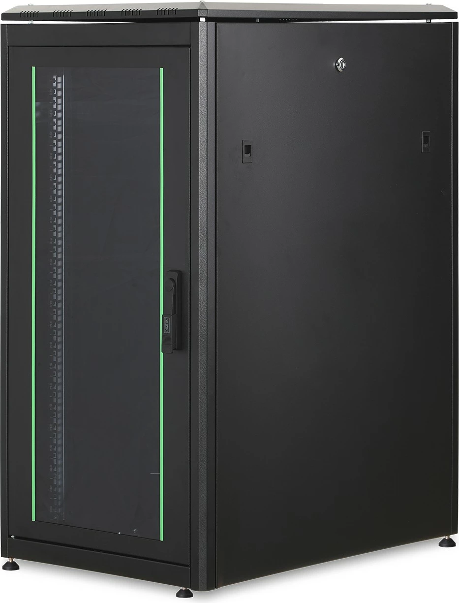 Kasë rrjeti Digitus Unique 22HE 1164x600x800mm e zezë