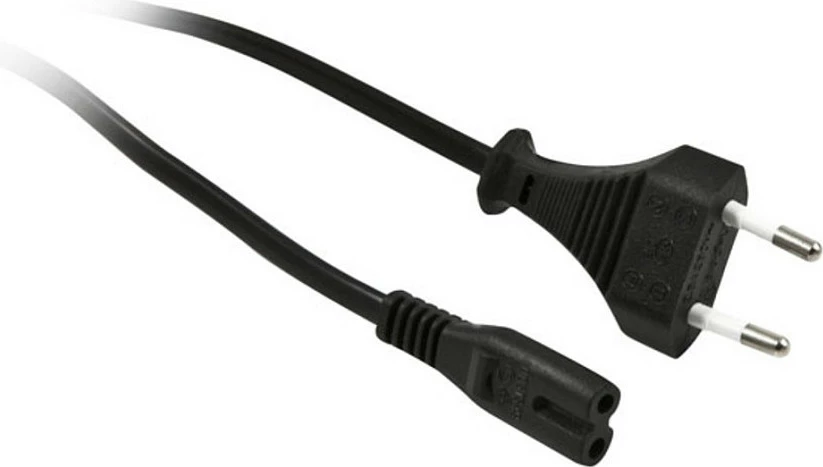 Kabllo energjie Synergy21 S215396, 1.8 m, Europlug në IEC C7, e zezë
