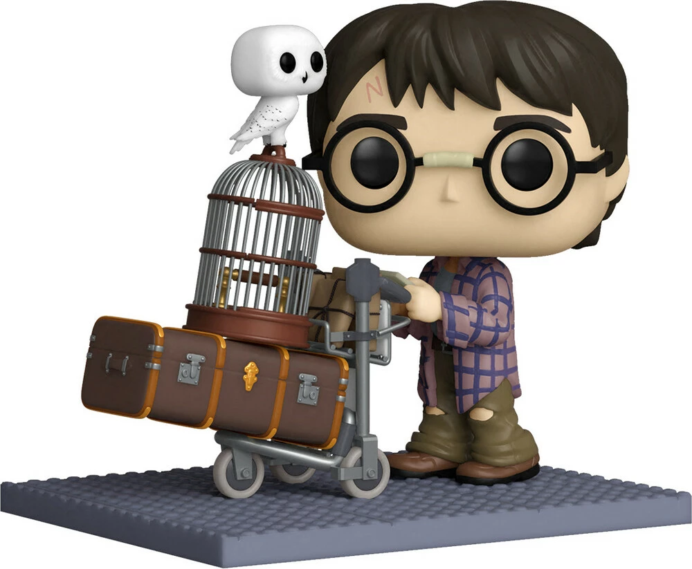 Figurinë koleksionuese Funko POP! Deluxe Harry Potter Anniversary "Harry Pushing Trolley"