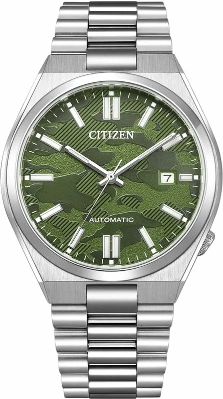 Orë dore për meshkuj CITIZEN Tsuyosa NJ0159-86X, e gjelbër me kuti
