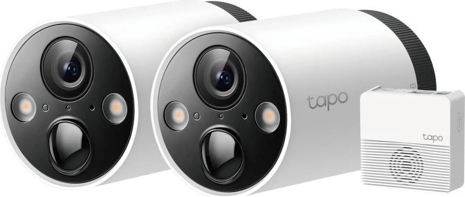 Kamerë sigurie TP-LINK Tapo C420S2, 2 copë, e bardhë
