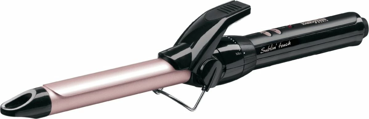 Hekur për kaçurrela BaByliss C319E Pro 180 S, 19 mm, 180°C, rozë/zi