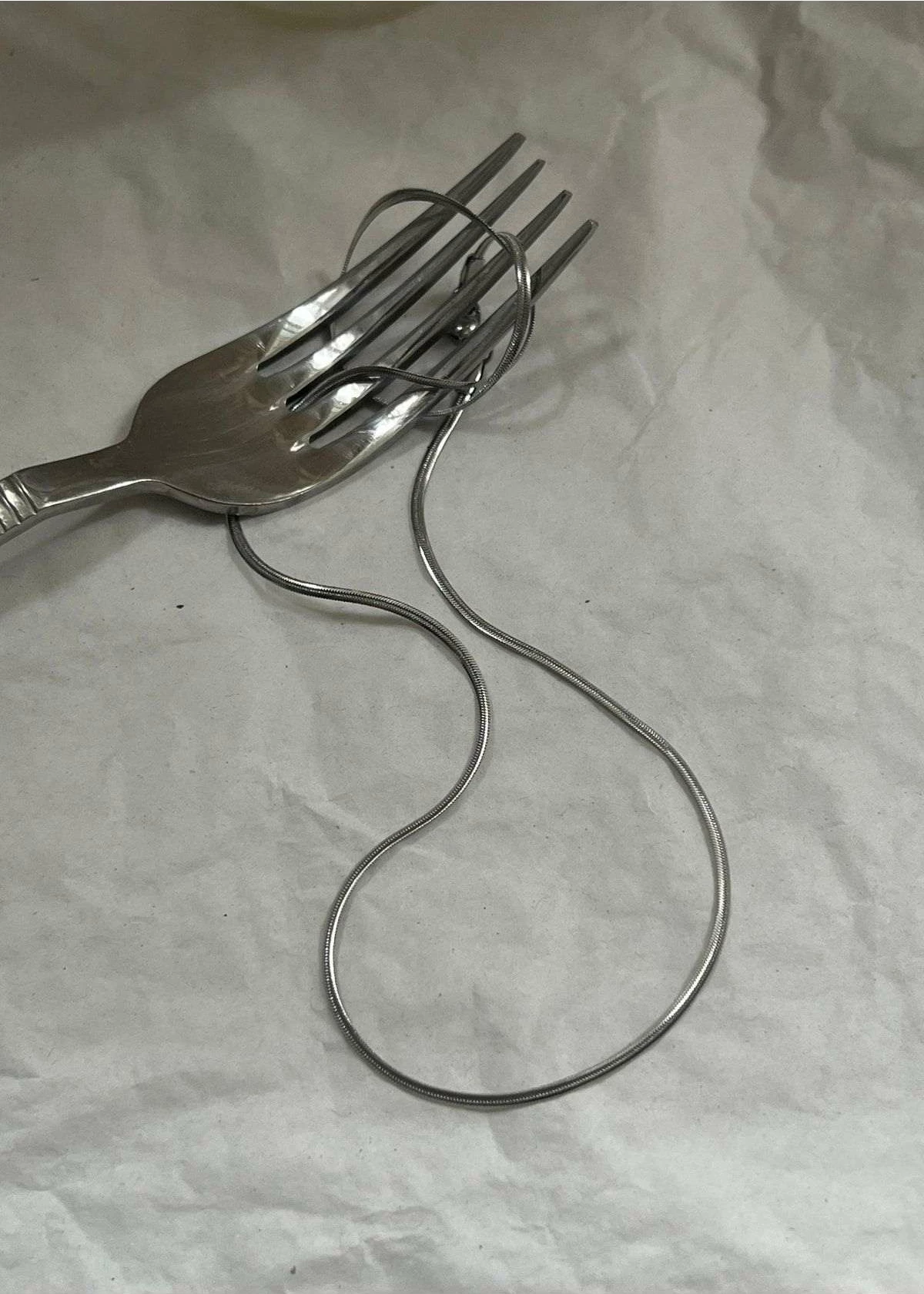 Qafore prej çeliku, ngjyrë argjendi, Jumeon, KPEGMSA1262, 45cm
