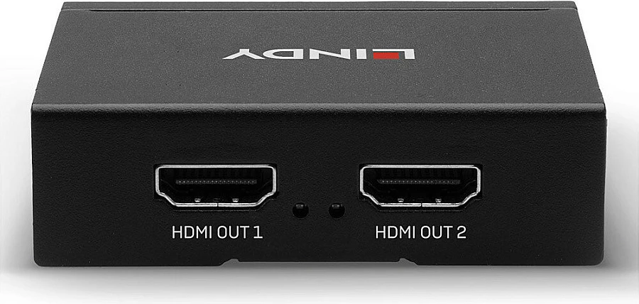 Splitter HDMI Lindy 2-Port, 4K 60Hz, 3D, 2x HDMI, i zi