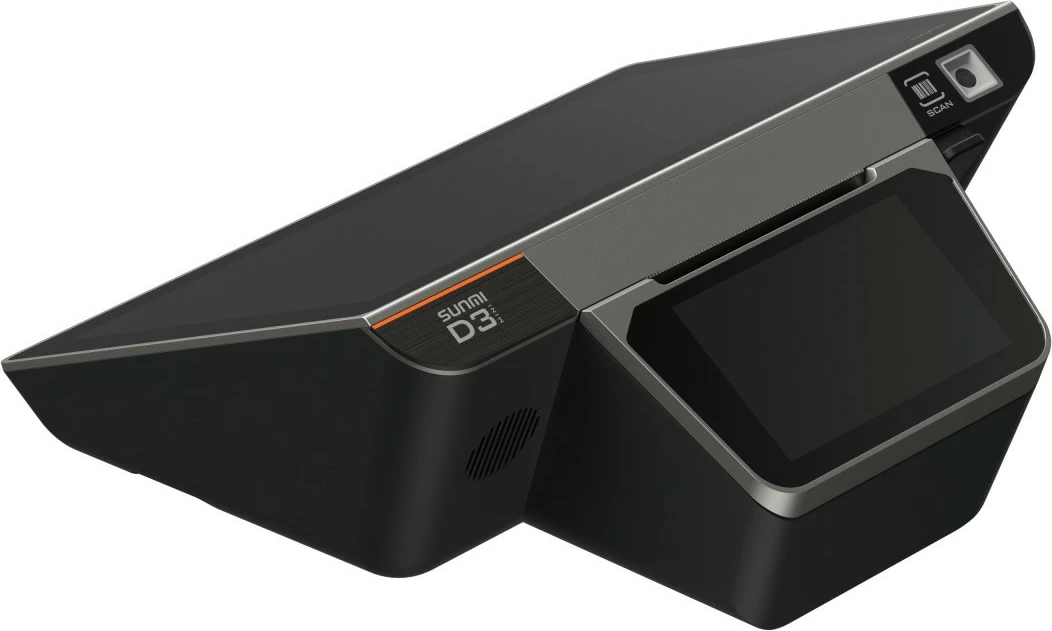 Terminal POS Sunmi D3 Mini GMS, 3/32GB, Android 13, printer 80mm, skaner, i zi
