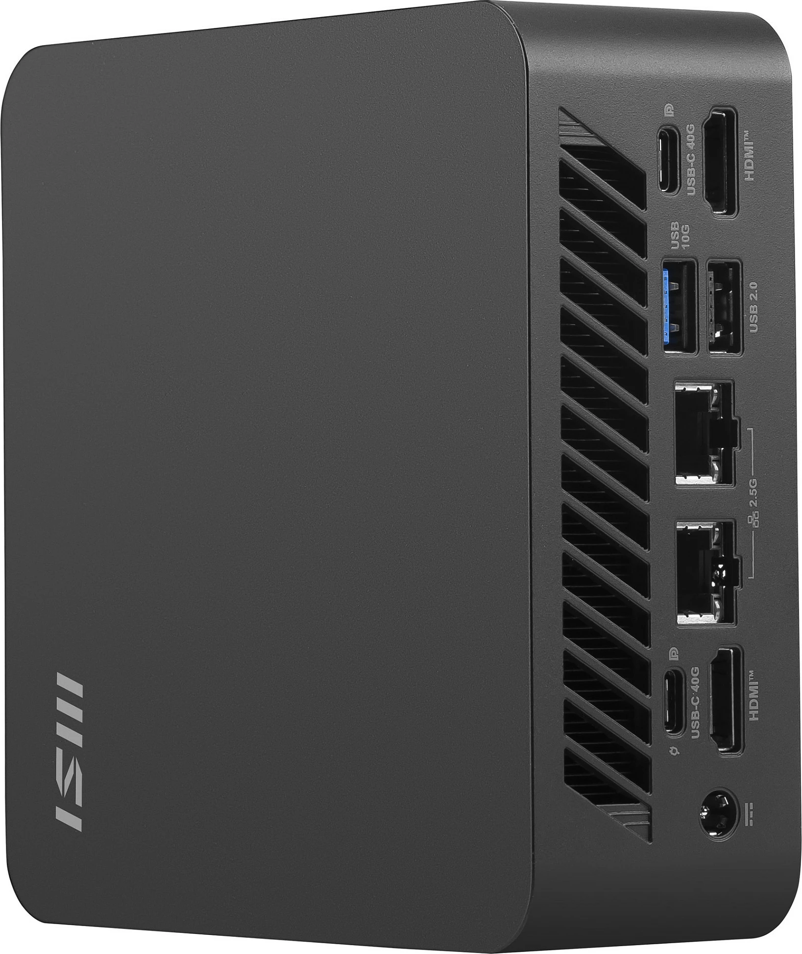 Mini PC barebone MSI Cubi Z AI 8M, Ryzen 9 8945HS, 0GB RAM/SSD, pa OS, i zi