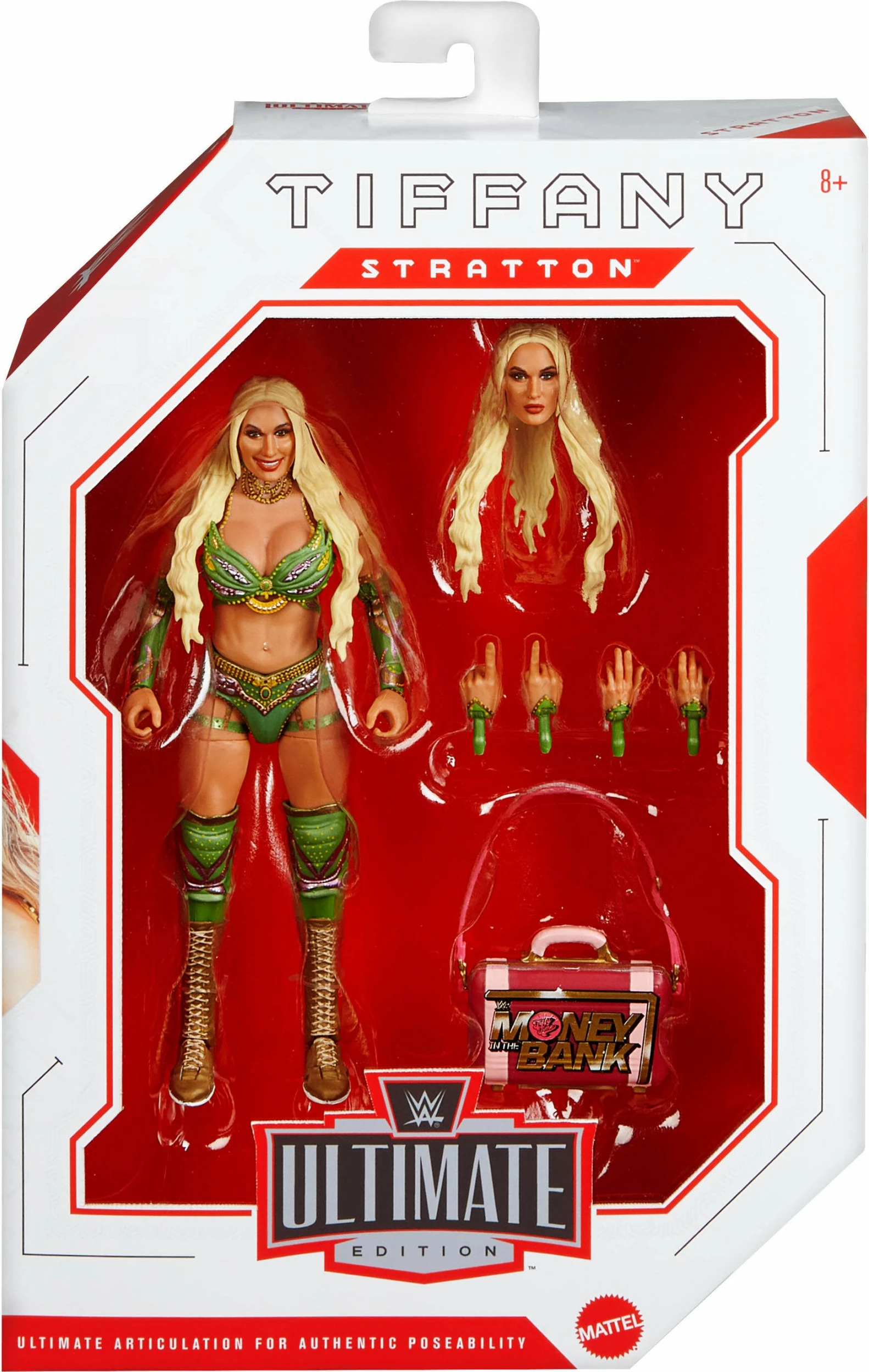 Figurë aksioni Mattel WWE Ultimate Edition Tiffany Stratton JHV88, 15 cm, multicolore, set 1 copë