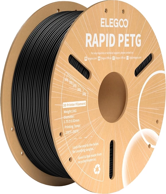 Filament PETG Elegoo Rapid, 1 kg, i zi