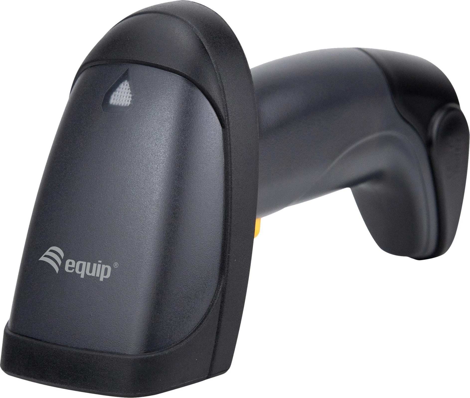 Skaner barkodi EQUIP 1D laser wireless 433MHz me bazë karikimi, i zi