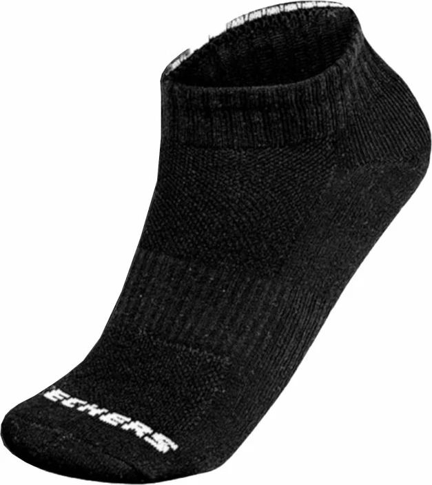 Çorape unisex Skechers S111035-001, të zeza, set prej 3 copë [Madhësia: 35 - 38]