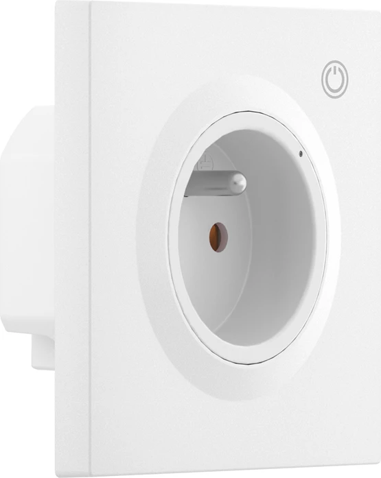 Prizë inteligjente muri Sonoff WS01TPE-E, Wi-Fi 2.4GHz, Matter, 16A/4000W, Type E, e bardhë