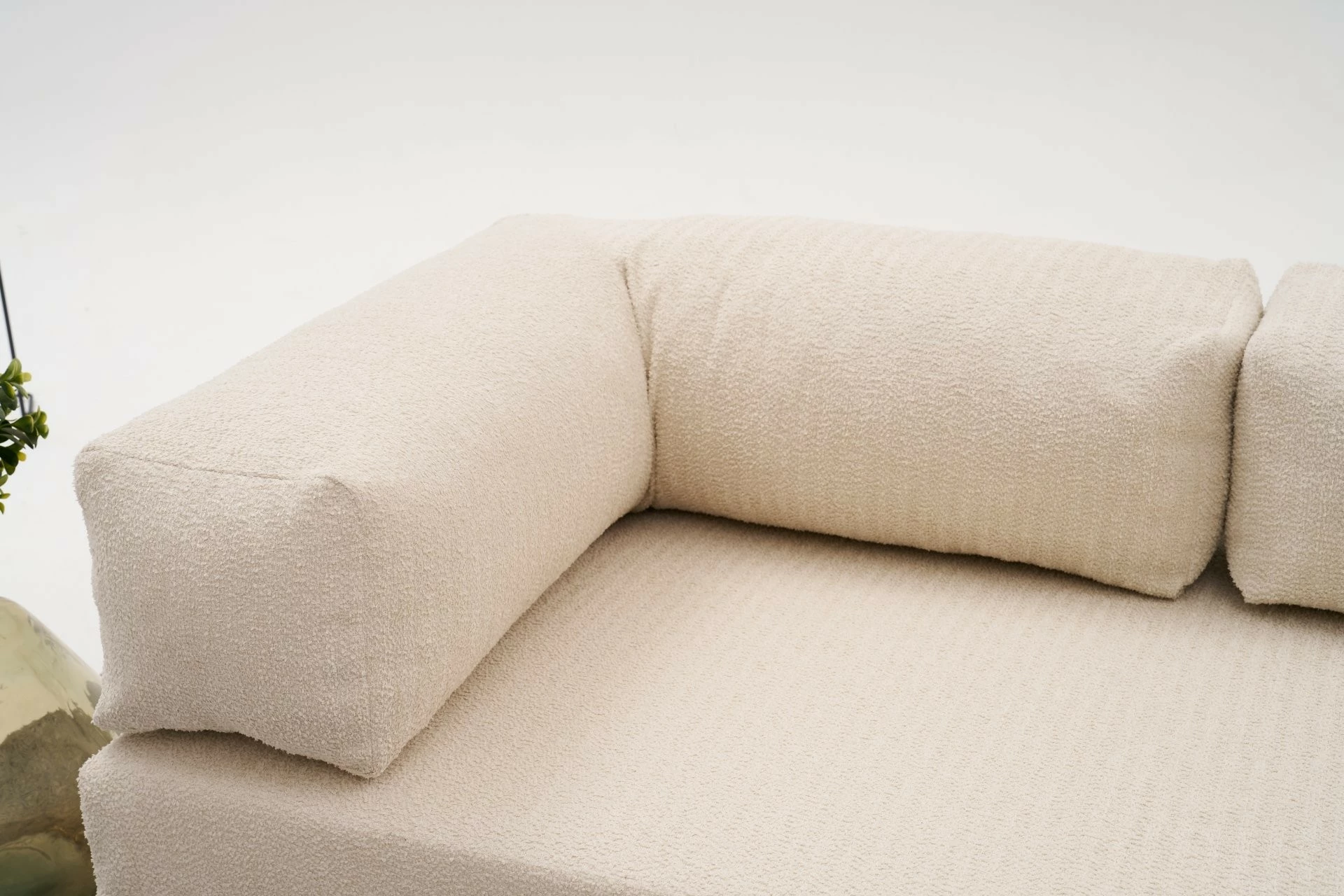 Këndare Comfort Mini, krem, Atelier del Sofa