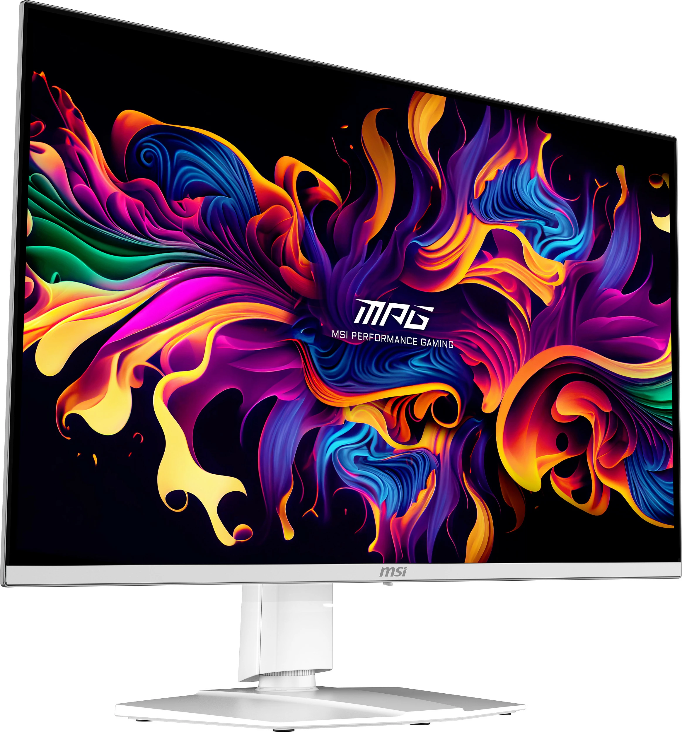 Monitor MSI 9S6-3DD29A-022, 31.5", 4K QD-OLED, 240Hz, 0.03ms, HDR, USB-Hub, Pivot, i bardhë