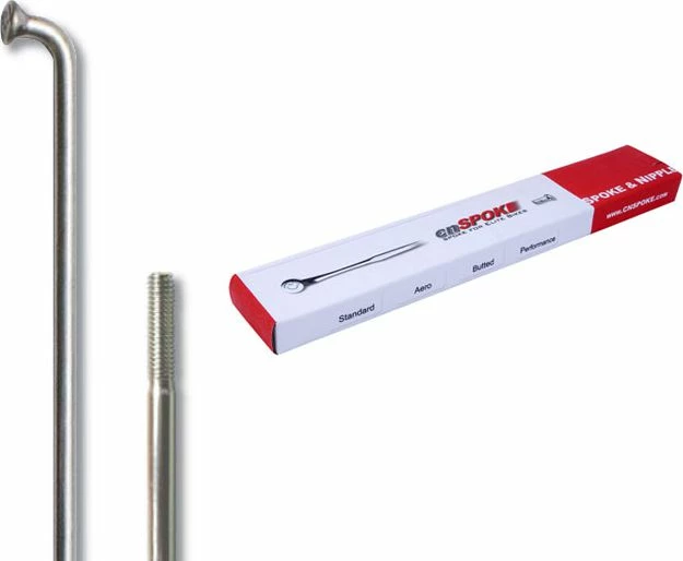 Spica rrote Cn Spoke STD14 252 mm inox 2.0 mm, 144 copë, argjend