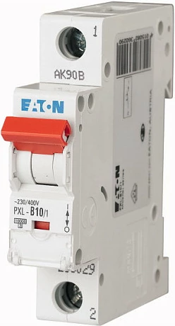 Siguresë automatike Eaton PXL-C10/1 236055, 1P, 10A, C-karakteristikë, 230V