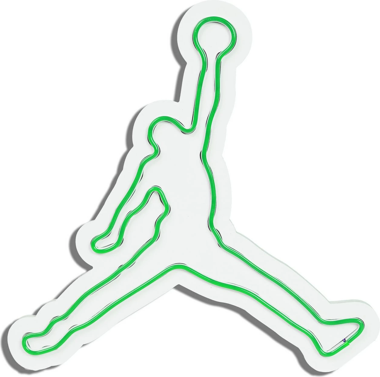 Dritë dekorative LED plastike, basketbollist, ngjyrë e gjelbër, Wallity