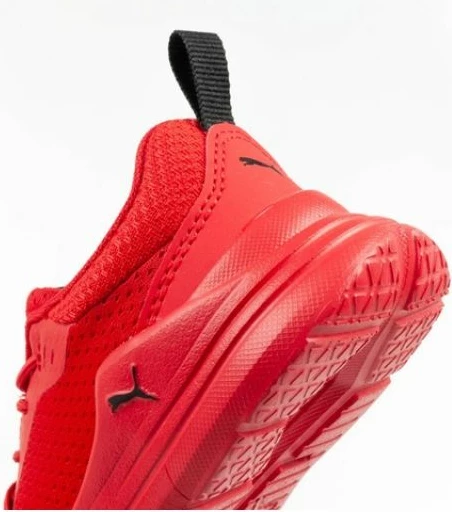 Atlete për fëmijë Puma, të kuqe