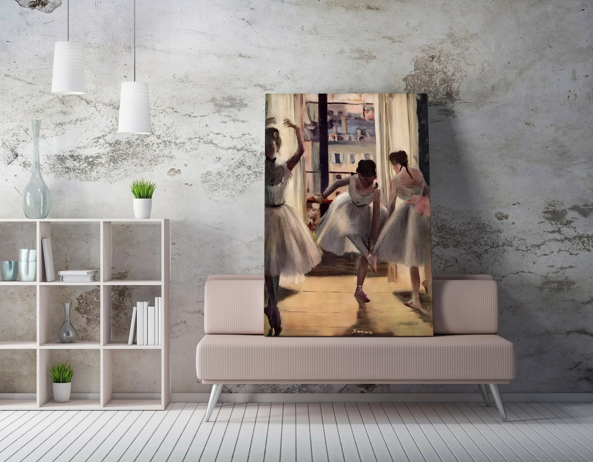 Pikturë dekorative në kanavacë me kornizë, Wallity WY302, 50x70cm