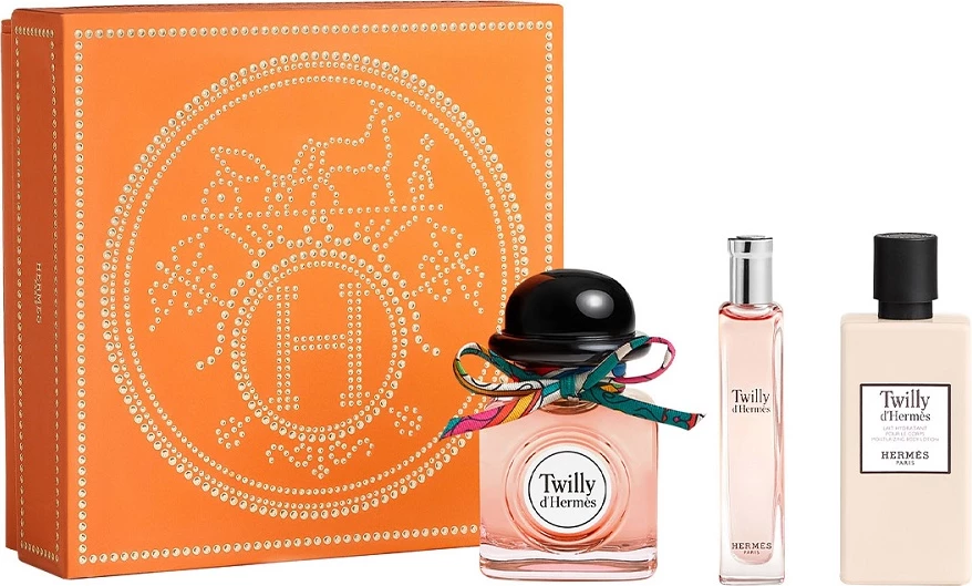 Set Eau de Parfum për femra Hermes Twilly D'Hermes 85ml + 15ml + balsam trupi 80ml