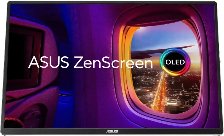 Monitor portabil Asus ZenScreen OLED MQ16FC, 16 inch, 1920x1200, USB-C, mini HDMI, argjendtë