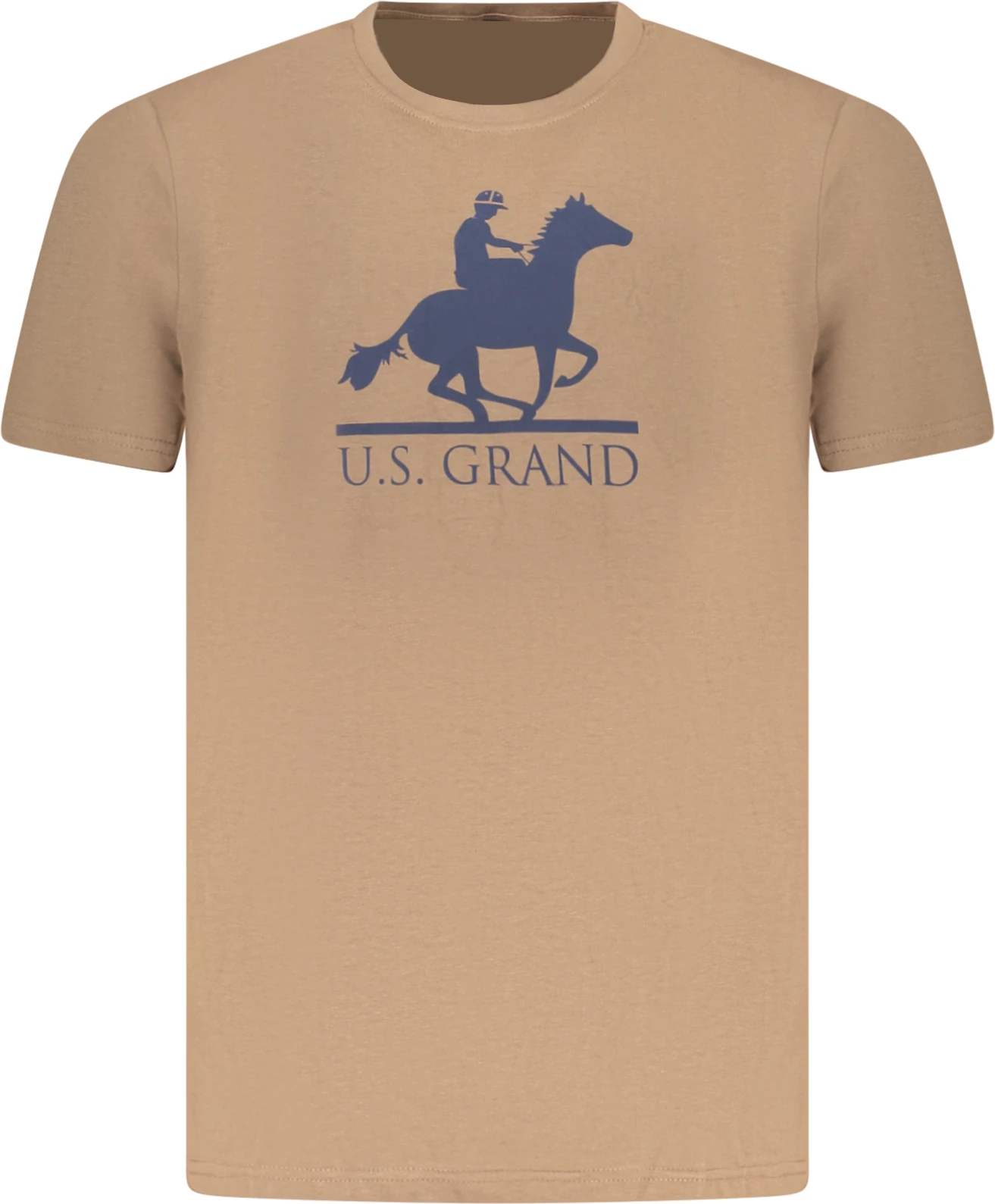 Maicë për meshkuj U.S. GRAND POLO, kafe [Madhësia: S]