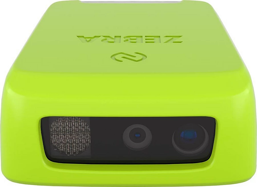 Skaner barkodi wearable Zebra RS2100, 2D, Bluetooth, wireless, i gjelbër